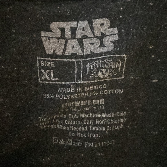 Star Wars Death Star Blueprint Short Sleeve T-Shirt - Picture 5 of 5